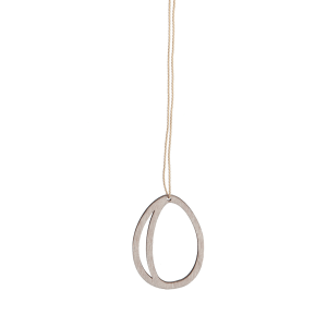 GETINGE Holz-Osterei Braun, 5 cm, Storefactory