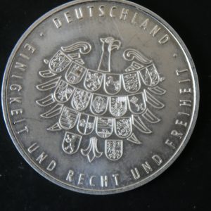 Fifa WM 2006 Deutschland Fussballweltmeisterschaft Medaille Münze Silber