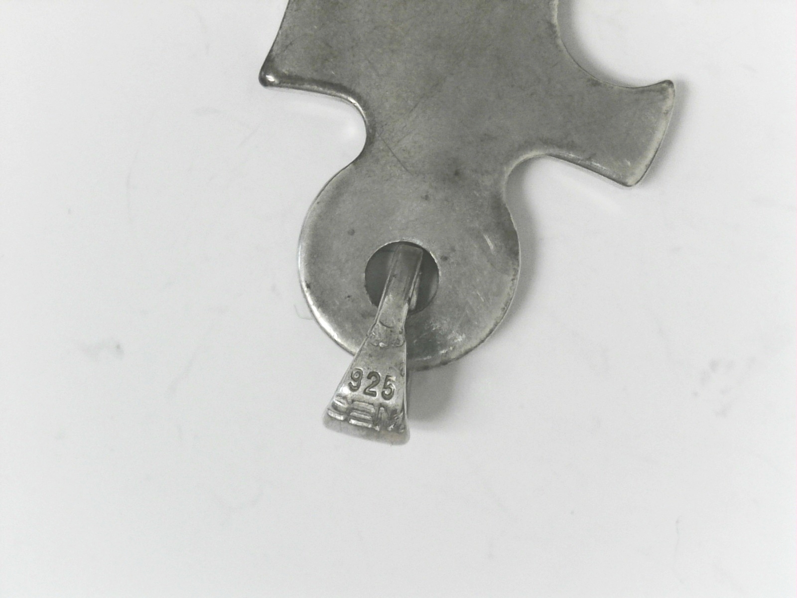 Vintage Second Hand Anhänger mit R Gravur für Partner Silber 925 – Bild 7